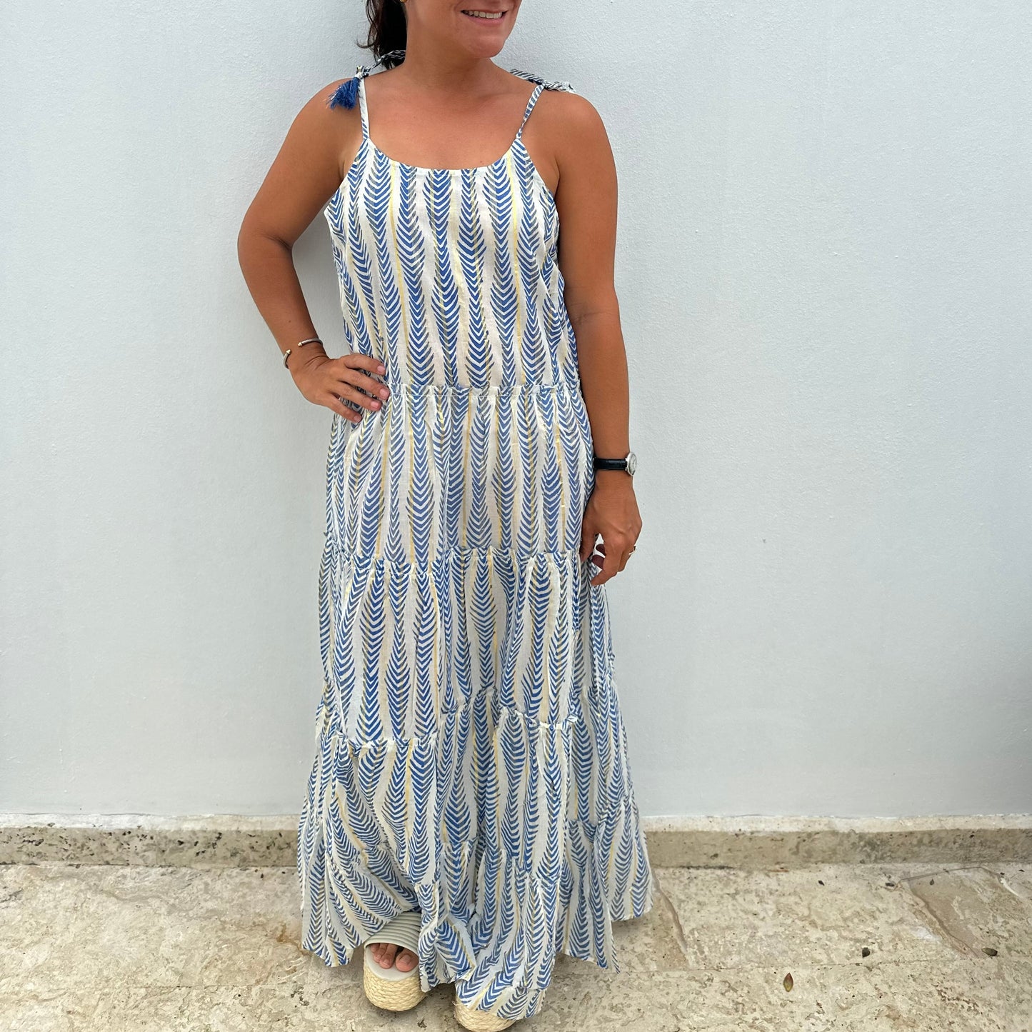 Gianna Blue - Maxi Dress