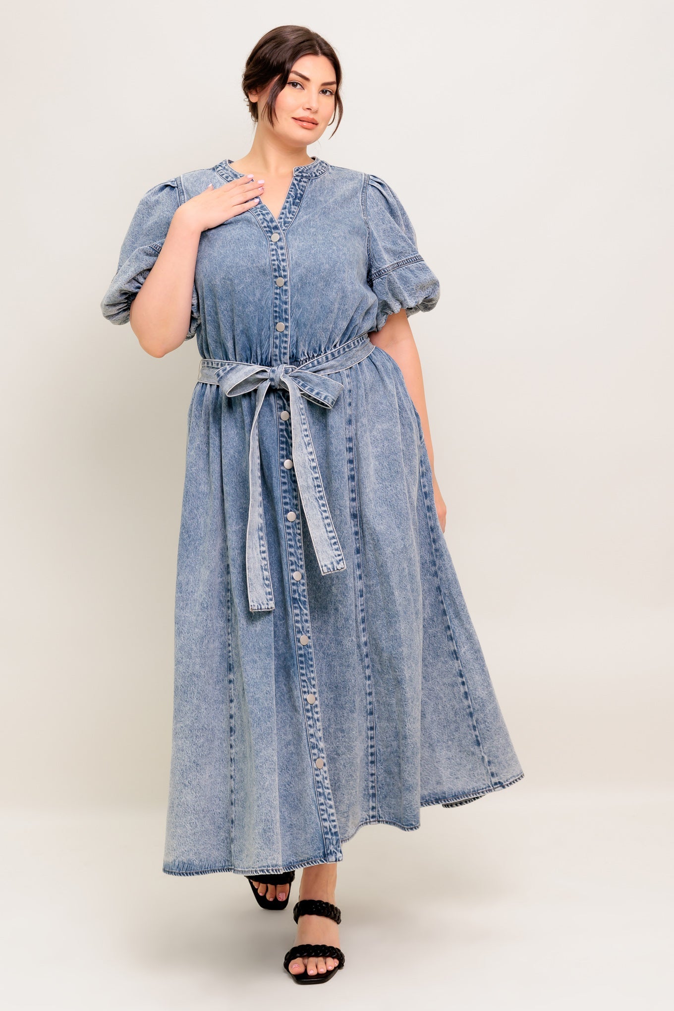 Susan Light Denim Dress