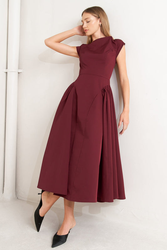 Romantic Vintage Midi Dress