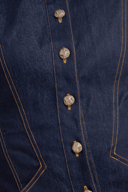 Modern Denim Shirt Dress