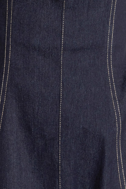 Gala Night Denim Midi Dress