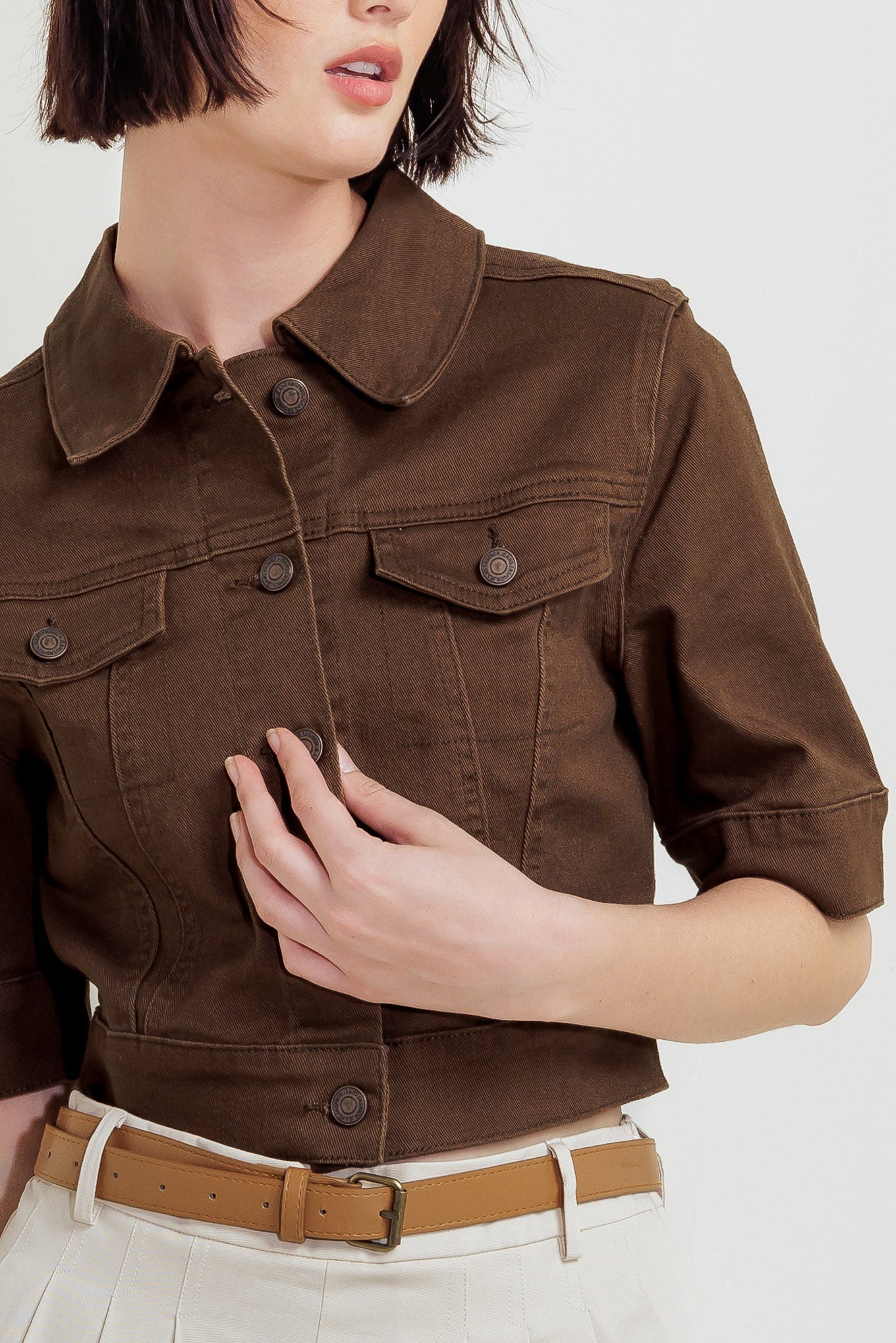 Safari Explorer Cropped Jacket