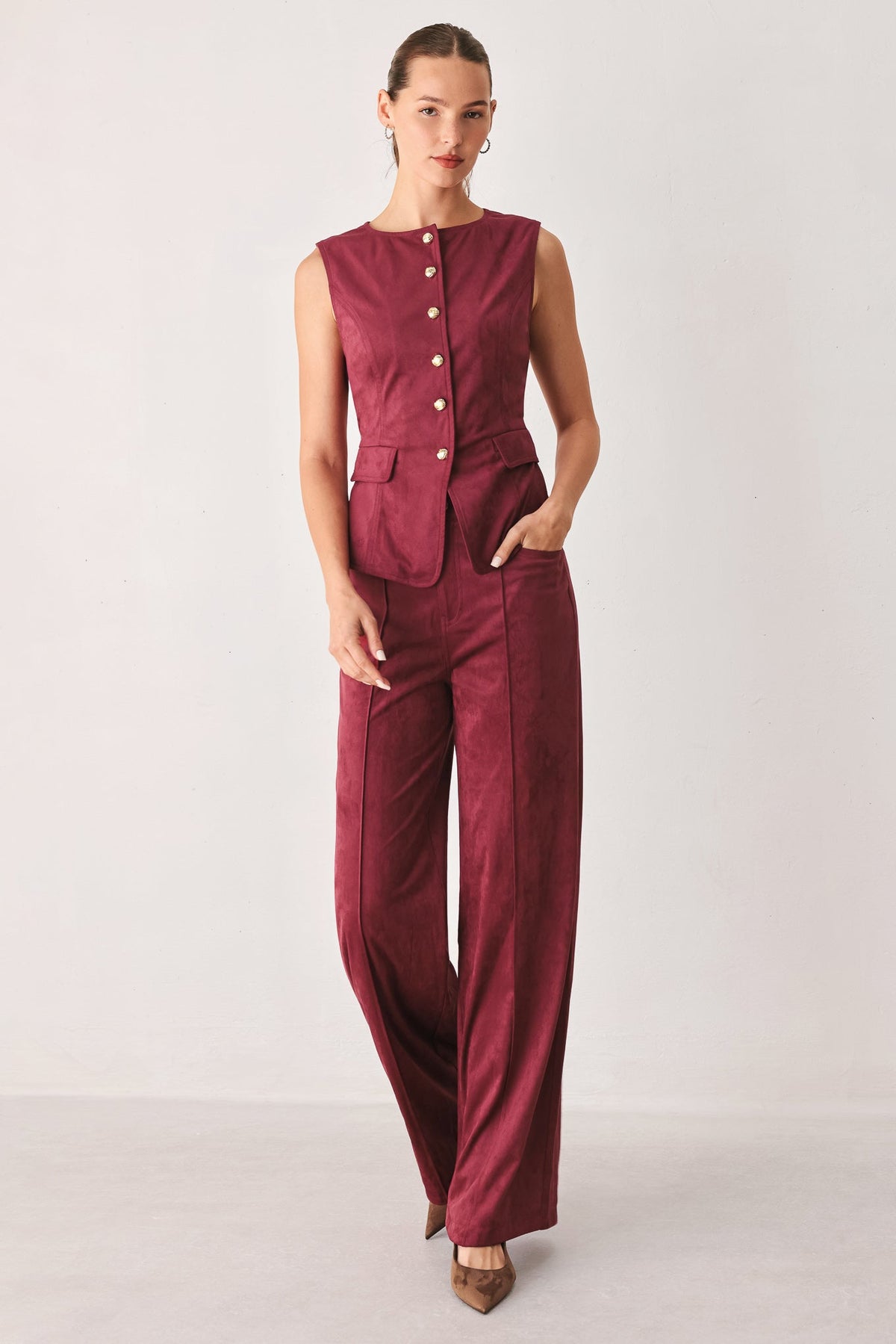 Duchess Button Vest