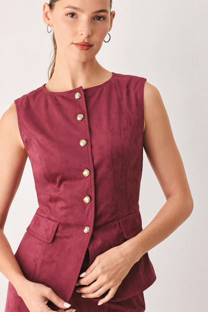 Duchess Button Vest