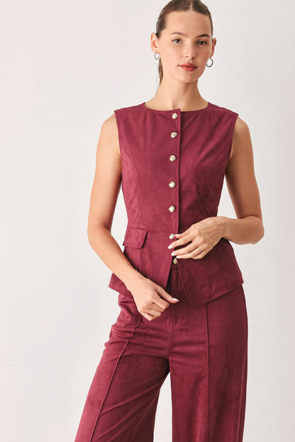 Duchess Button Vest