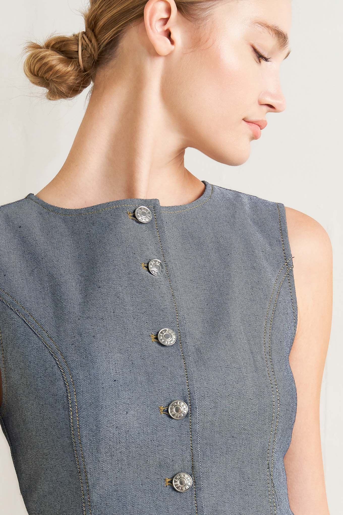 Tailored Atelier Peplum Vest