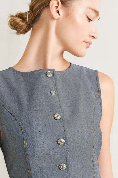 Tailored Atelier Peplum Vest