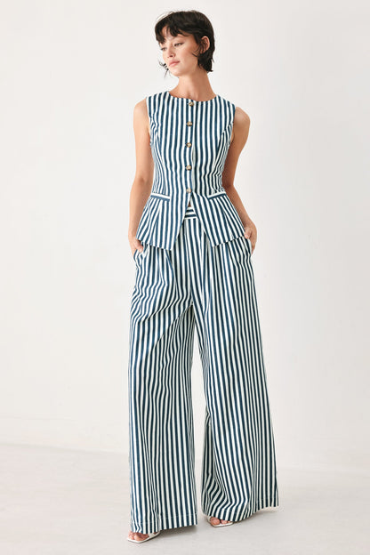 Marina Striped Vest