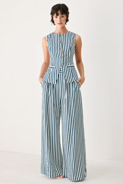 Marina Striped Vest
