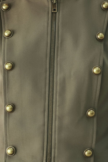 Commander Cropped Jacket