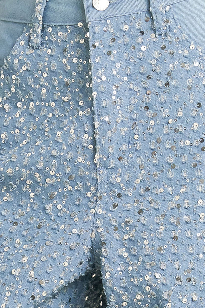 Festival Sunset Sequin Jeans