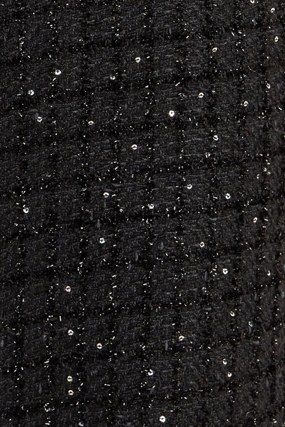 Black Tie Tweed Jumpsuit