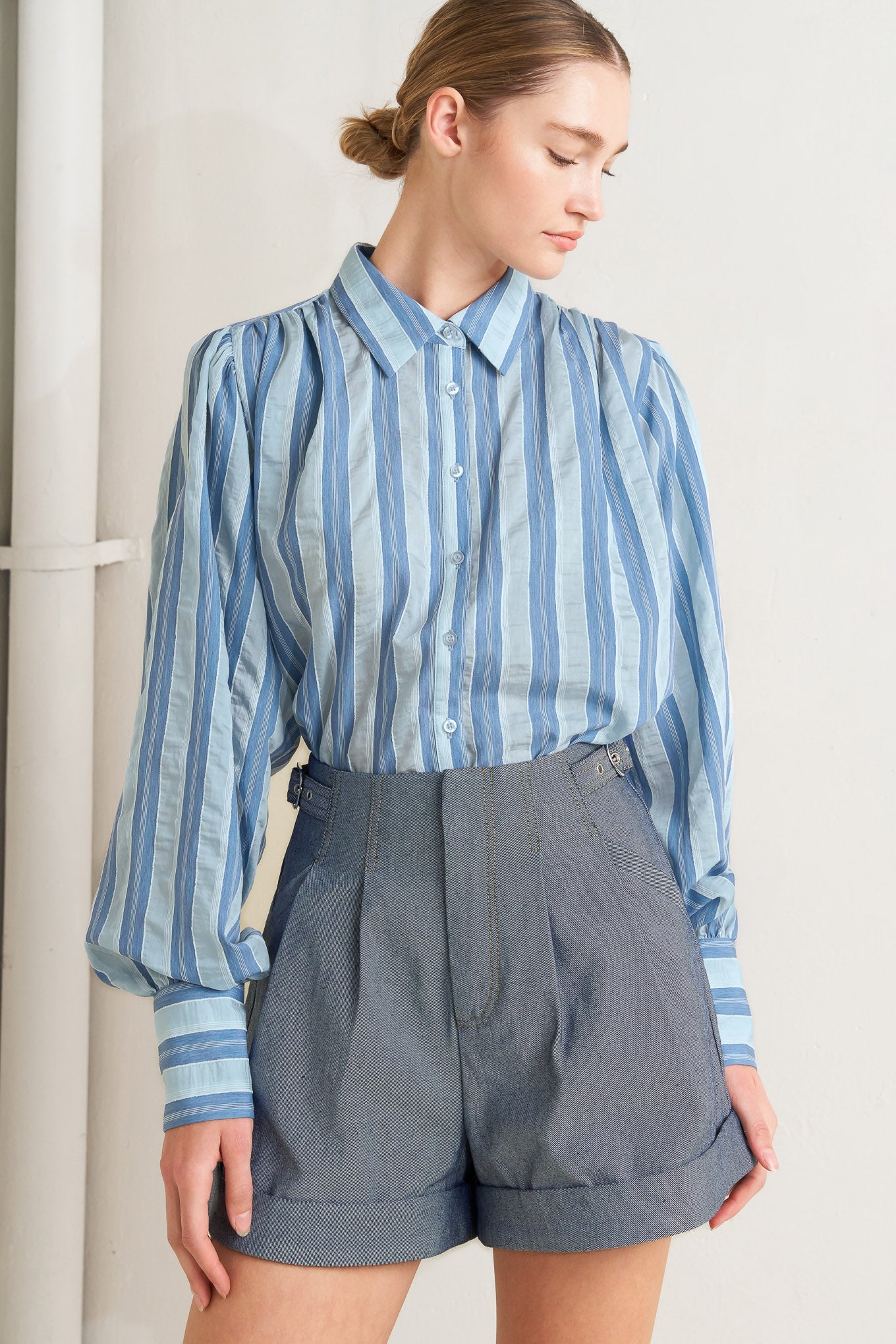 Academy Belted Tab Shorts