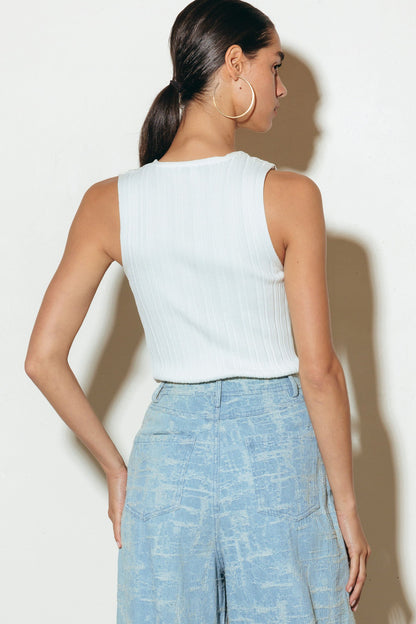 Studio Essential Ribbed Tank