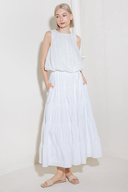 Beach Sunset Lace Top