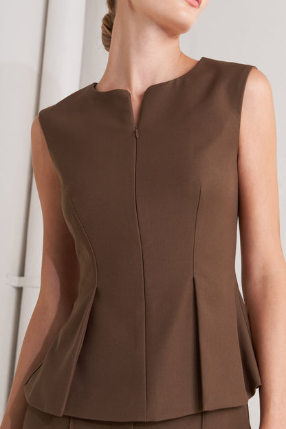 Couture Peplum Top