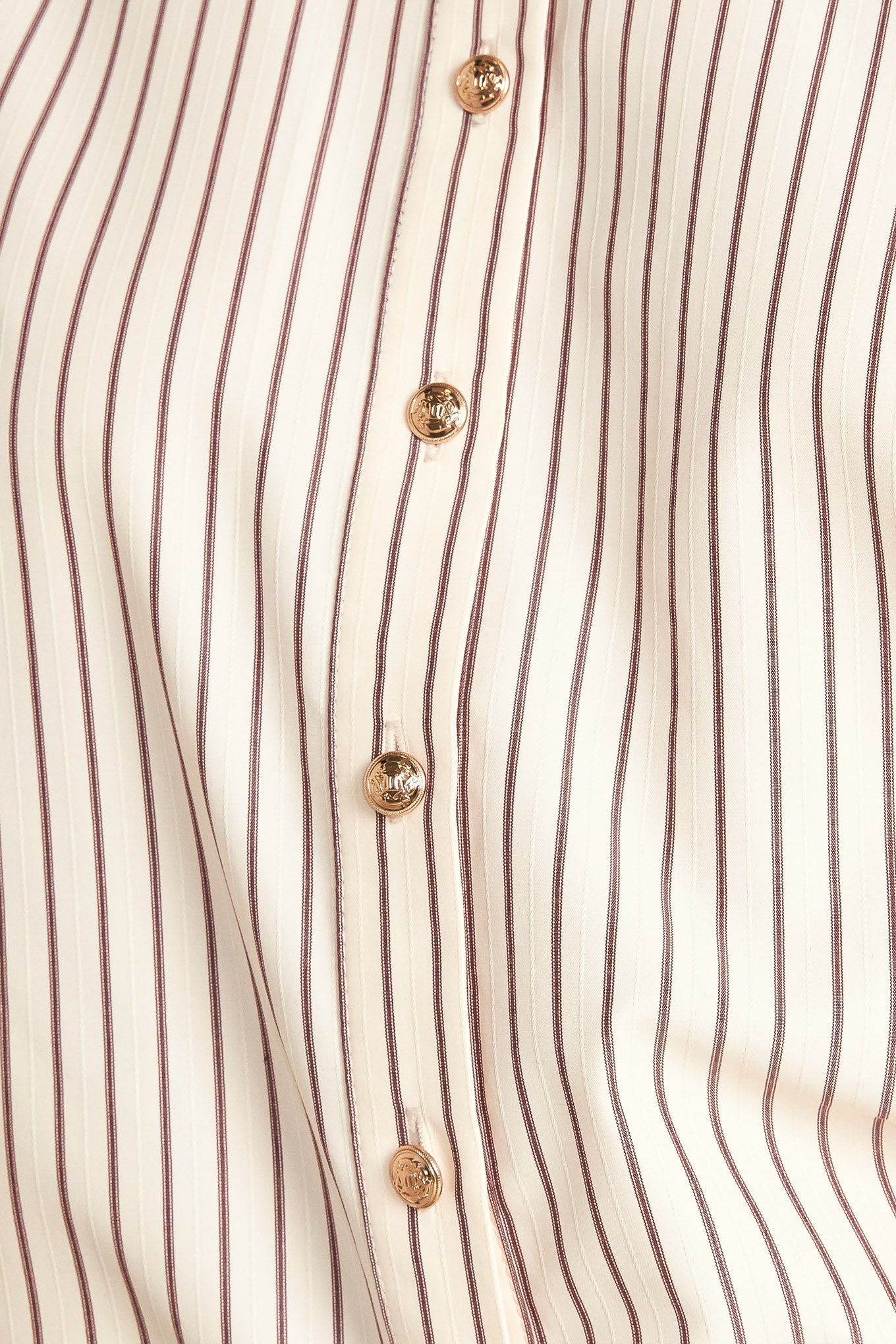 Classic Pinstripe Button Down Shirt