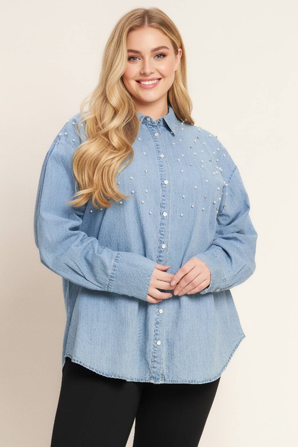 Weekend Brunch Chambray Shirt