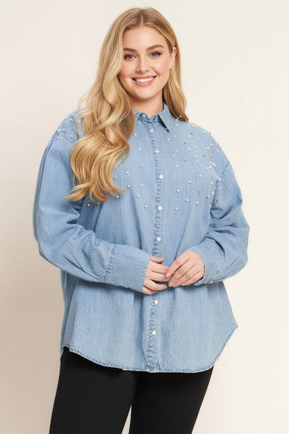 Weekend Brunch Chambray Shirt