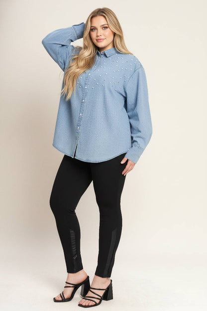 Weekend Brunch Chambray Shirt