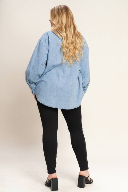 Weekend Brunch Chambray Shirt
