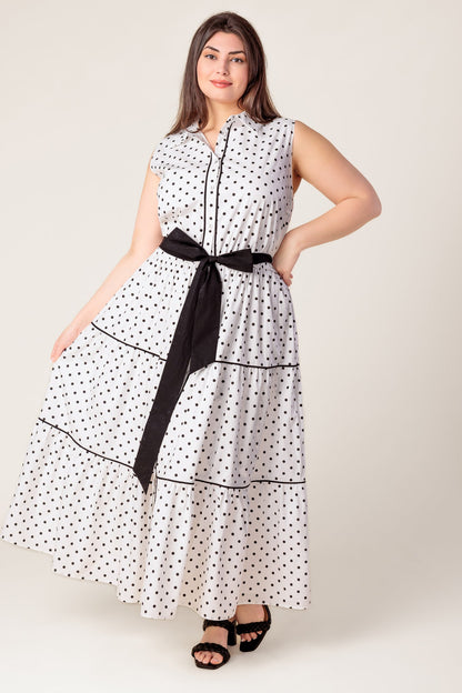 Afternoon Coffee Midi Dress