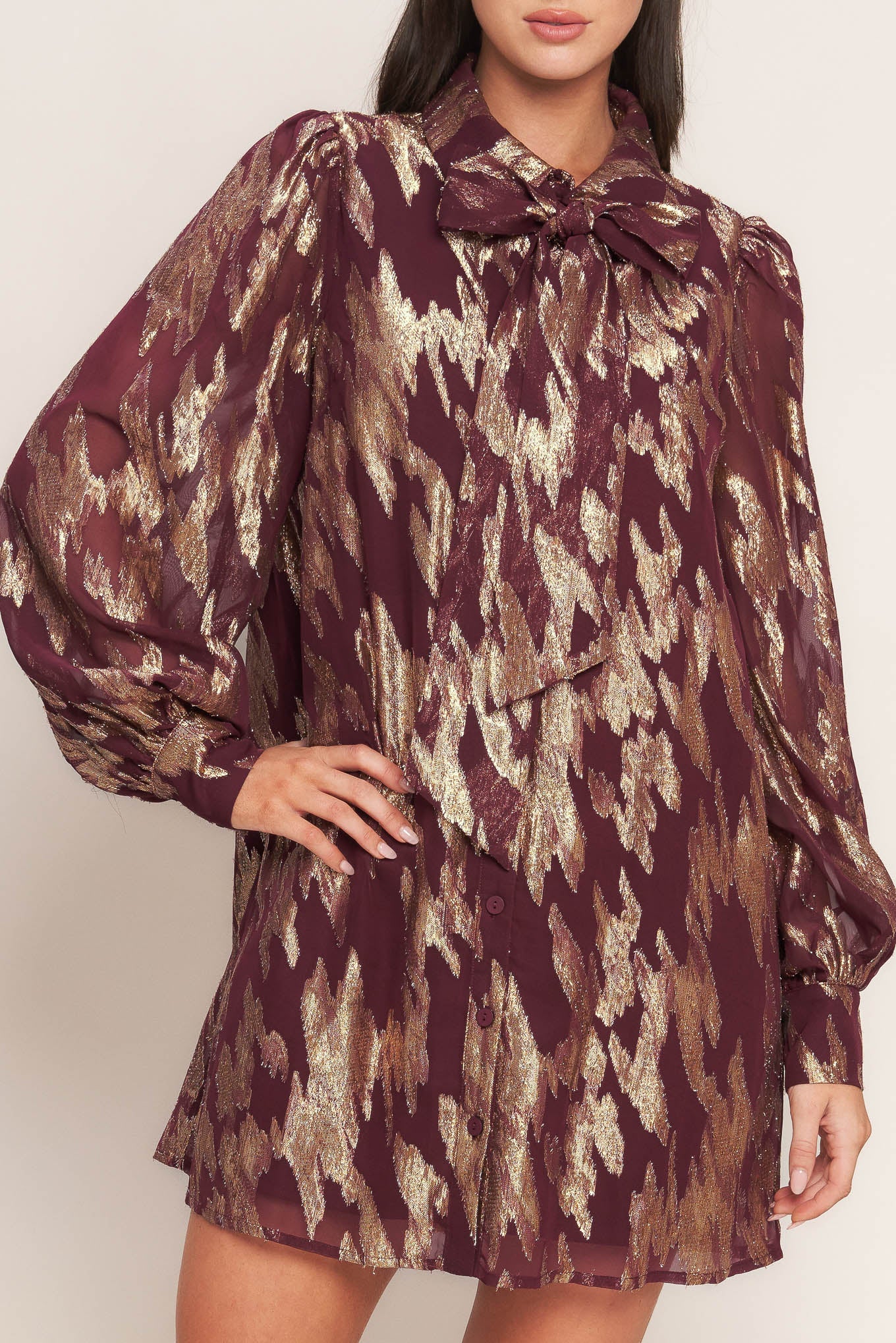 Holiday Soirée Mini Dress