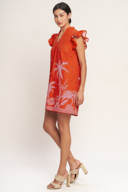 Tropical Getaway Mini Dress
