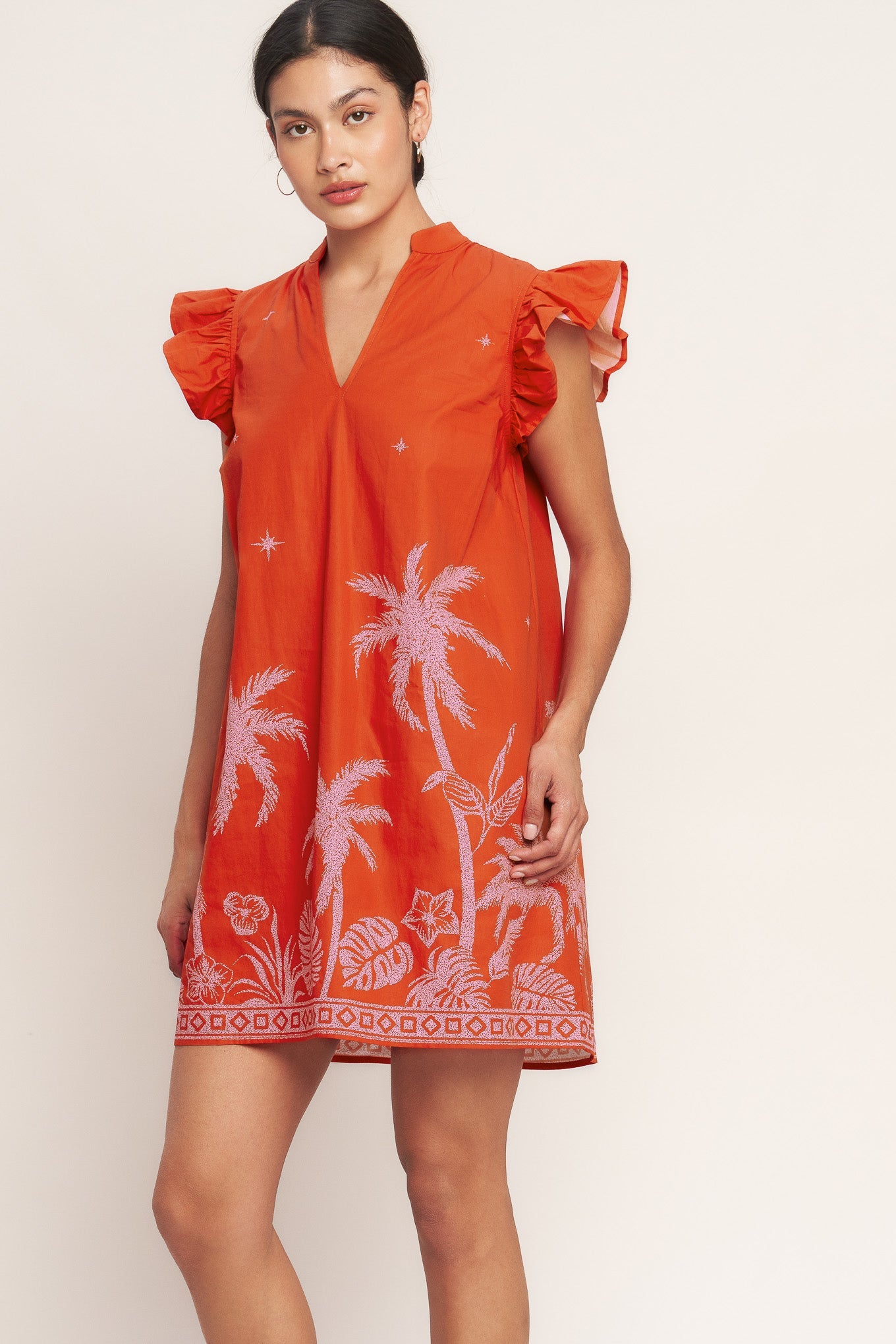 Tropical Getaway Mini Dress