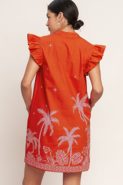 Tropical Getaway Mini Dress