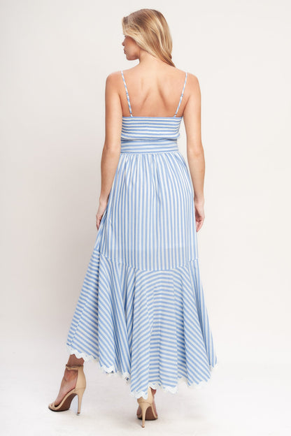 Riviera Summer Stripe Dress
