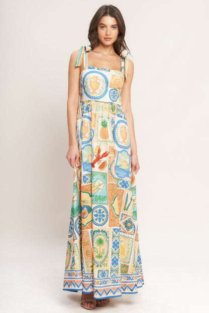 Mediterranean Escape Maxi Dress