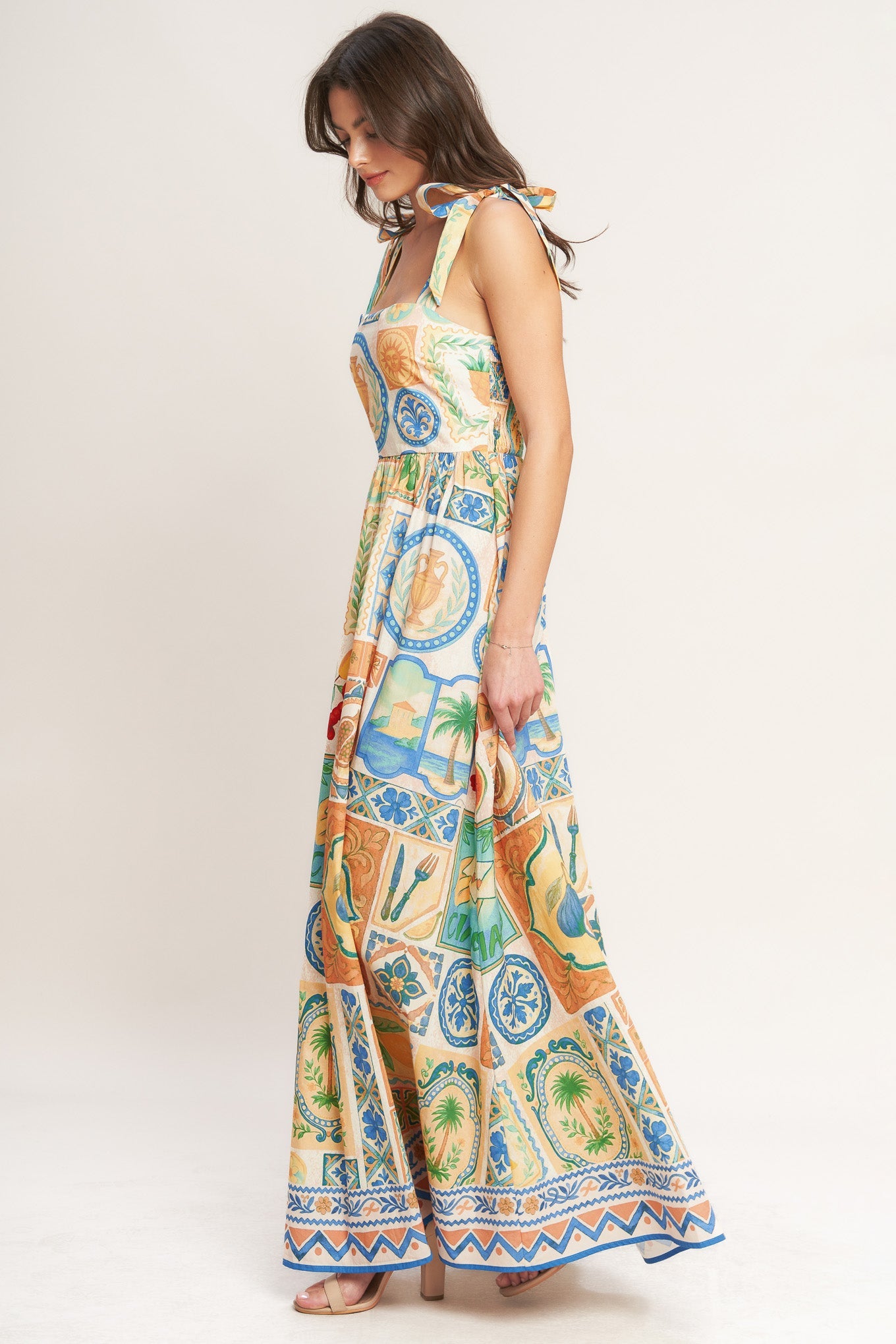 Mediterranean Escape Maxi Dress