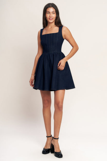 Date Night Denim Dress