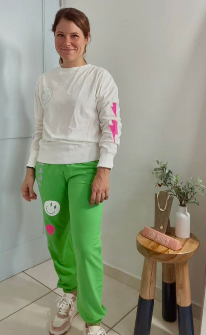 Happy Face Long sleeve - Jogger Set