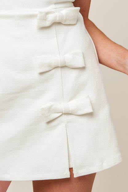 Bow Statement Mini Romper