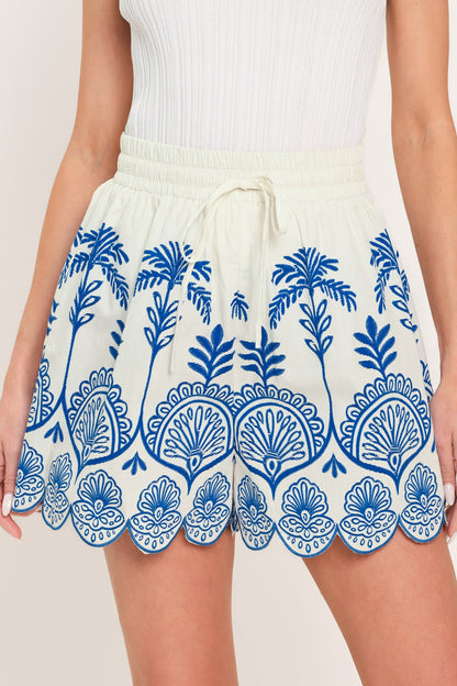 Talavera Scallop Shorts