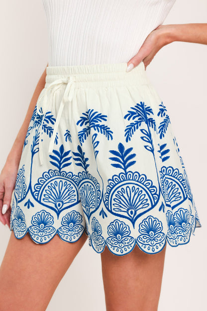 Talavera Scallop Shorts