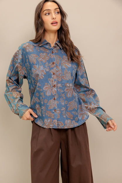 Vintage Garden Party Blouse