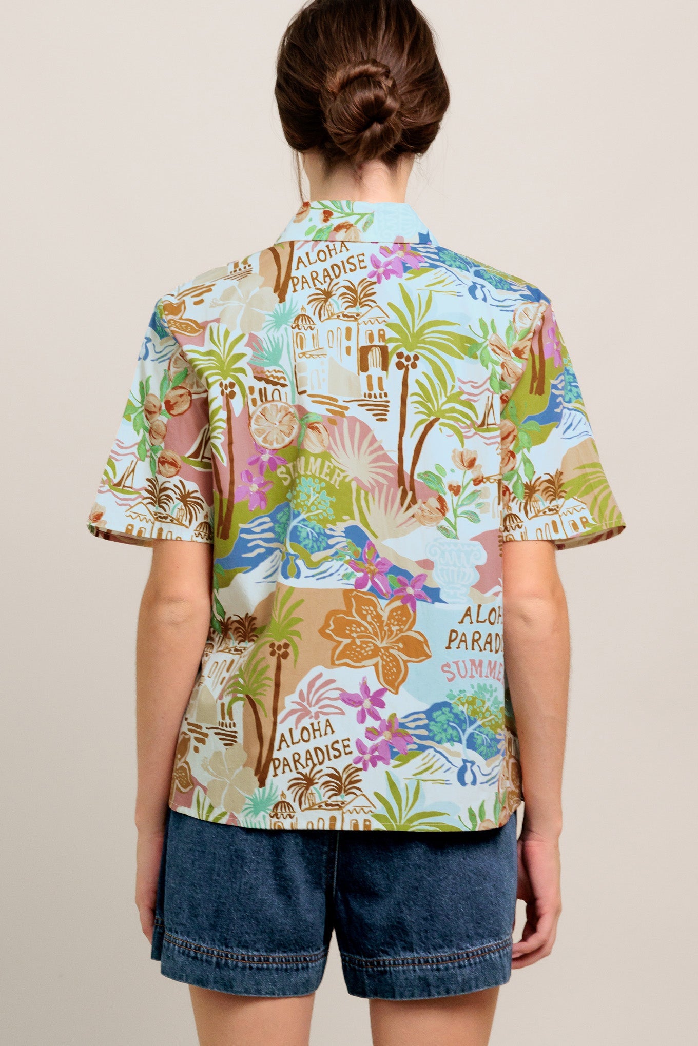 Paradise Postcard Resort Shirt