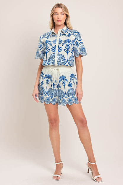 Talavera Scallop Shirt