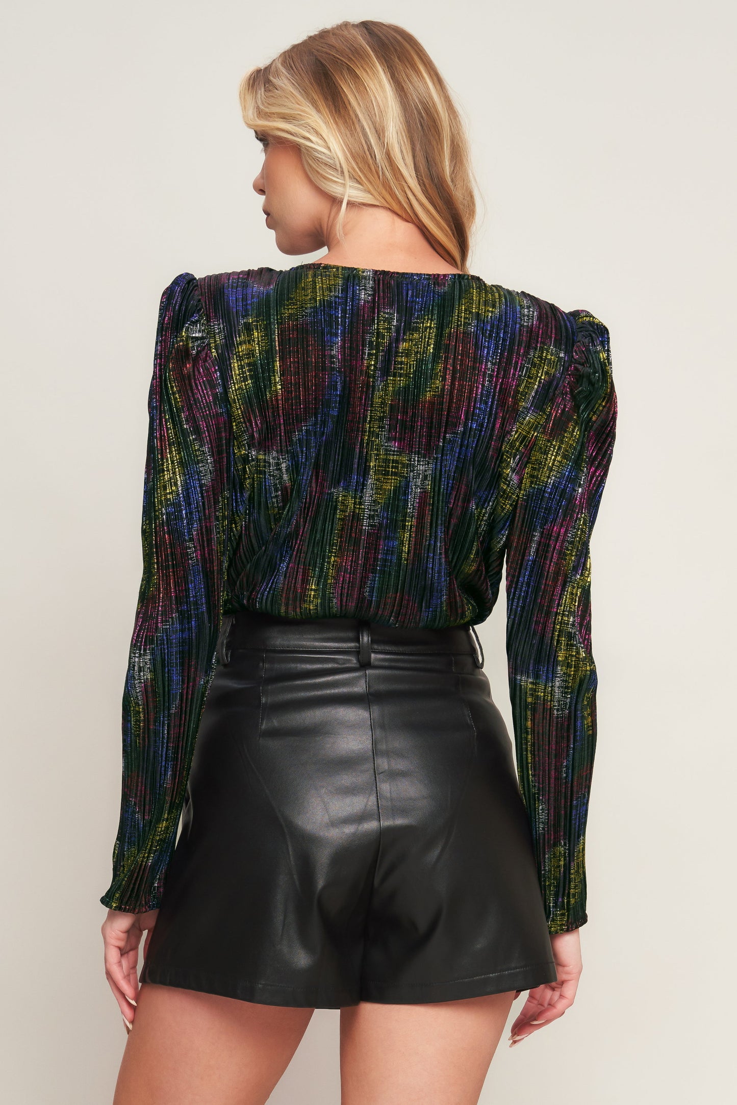 Midnight Dance Foil Bodysuit