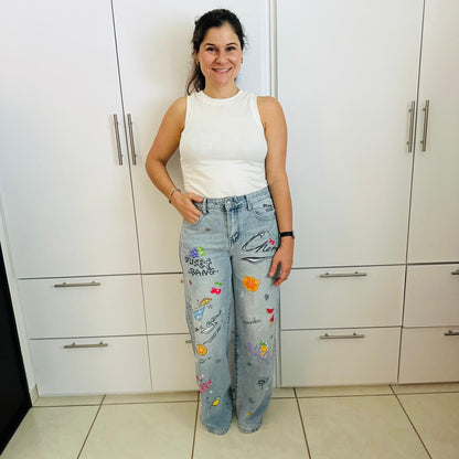 The Pop & Play Statement Jeans