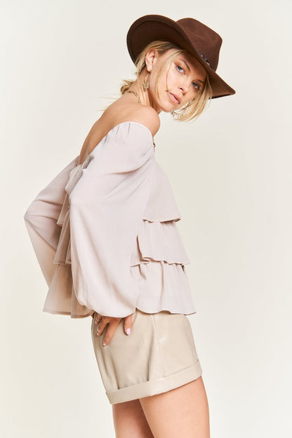 Tiered Blouse - Plus