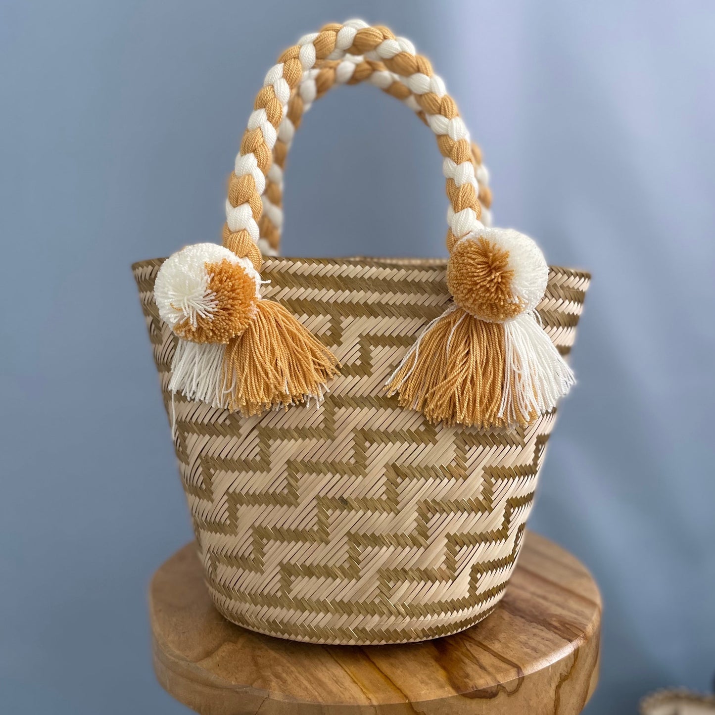 Beige Alegría Bag -  Mini