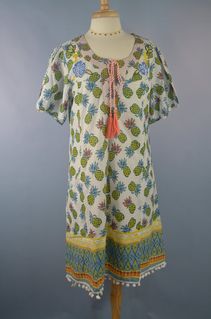 Pineapple Short Dress🛍️