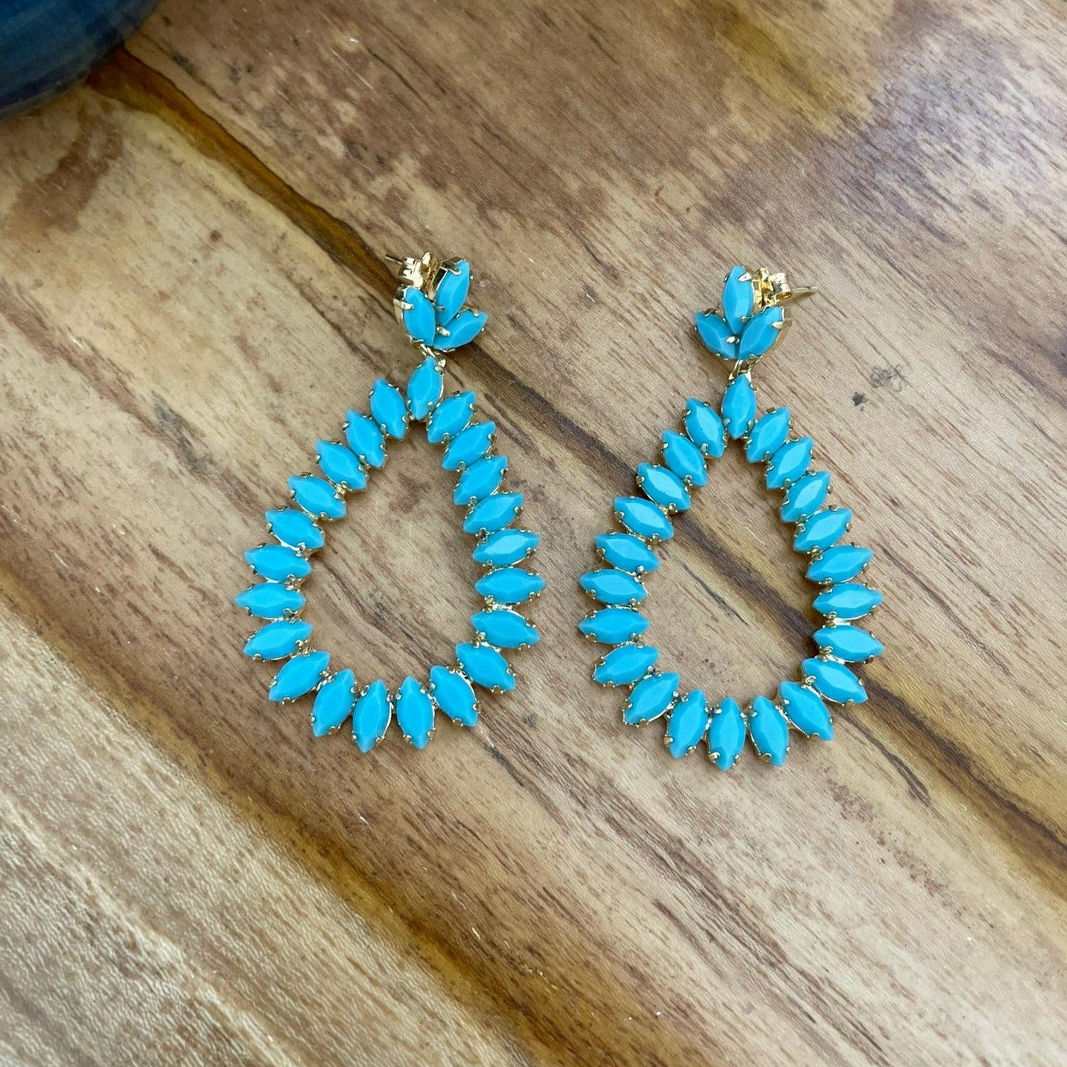 Azure Ear Rings Azure Earrings – Aguazul Boutique