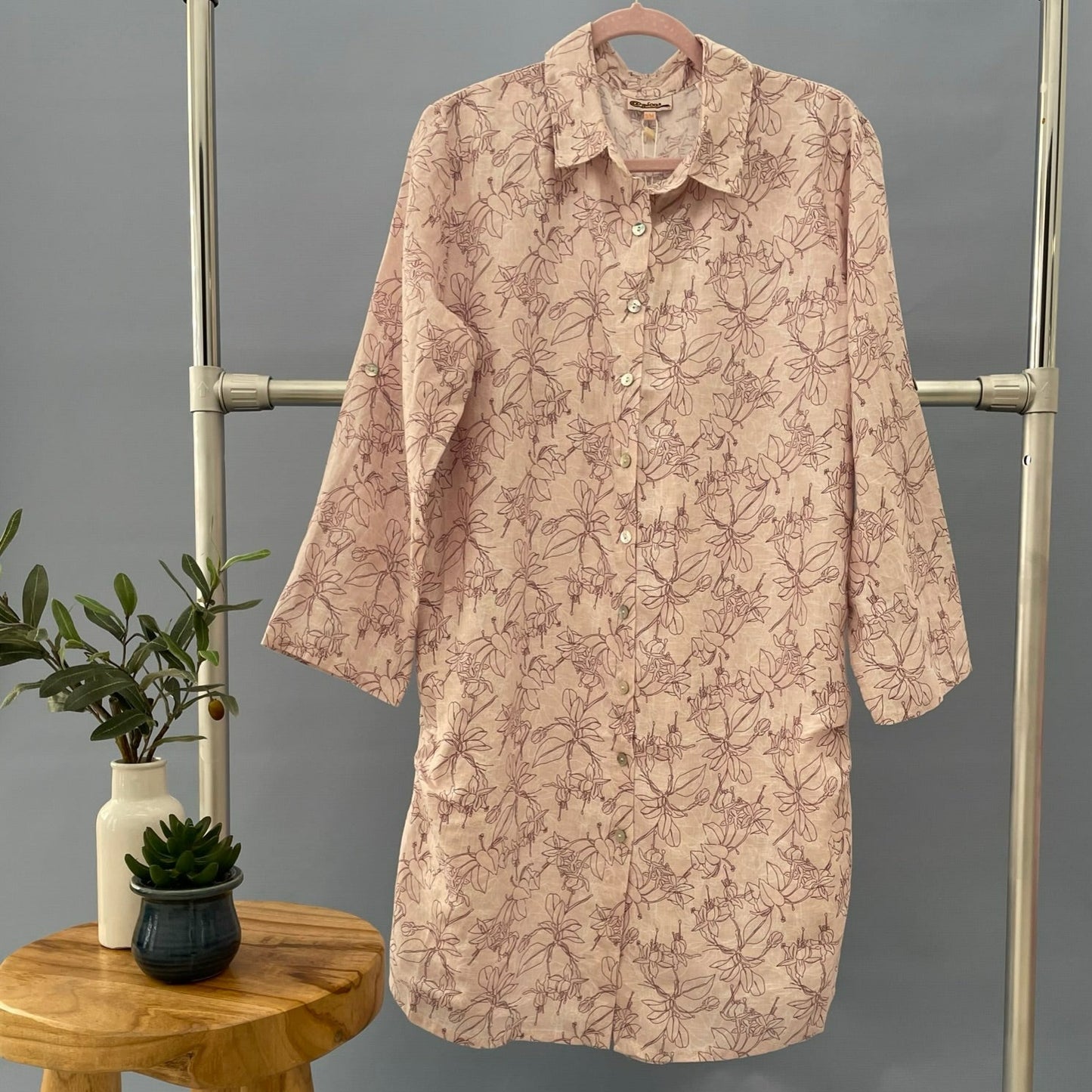 Lule Shirt Linen Dress