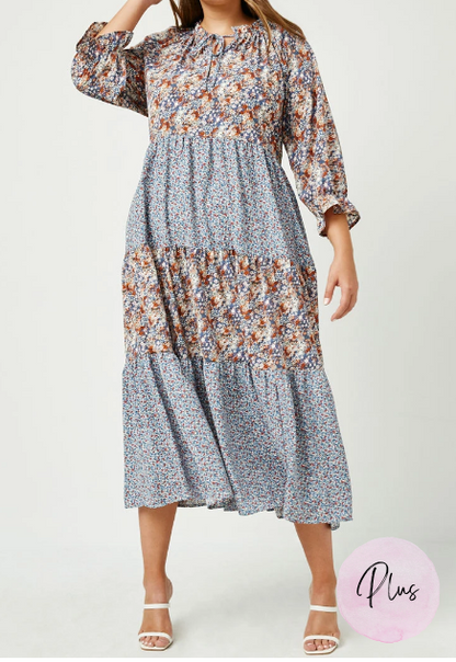 Isabella Floral Maxi Dress