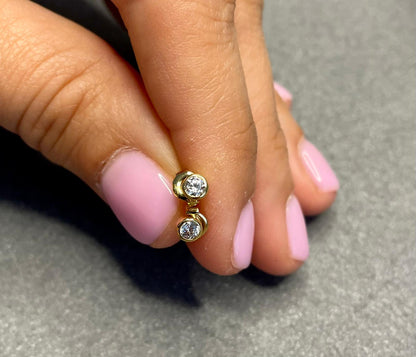 Clear Crystal Tiny Studs